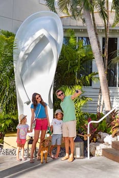 Family-at-Margaritaville-Beach-House-and-Flip-Flop