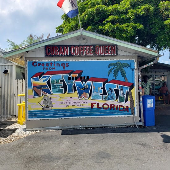 Cuban Coffee Queen sign